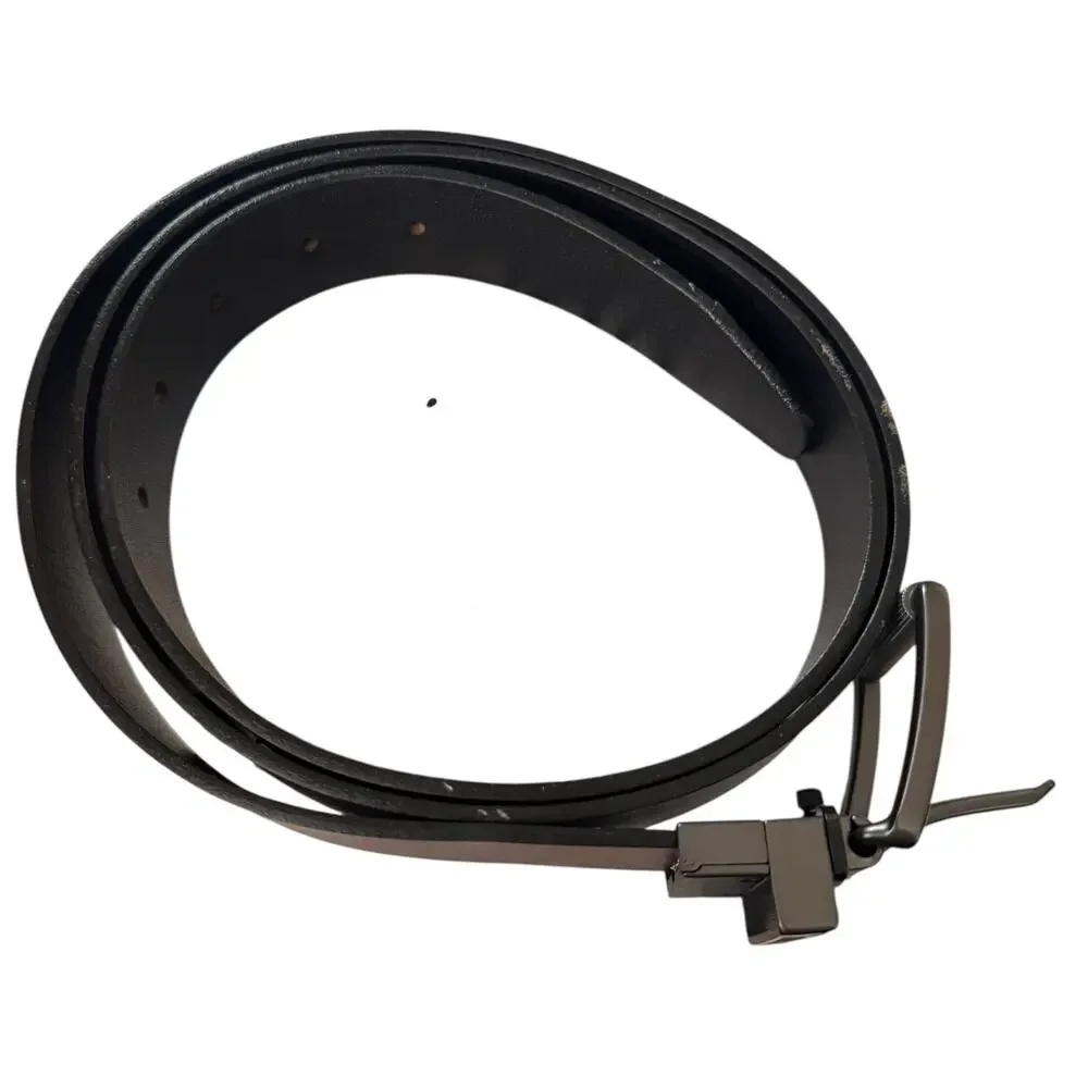 Timberland Black Brown Reversible Cut To Fit Leather Belt 32